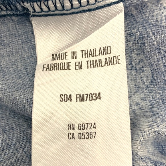 Columbia Fisherman Button Down Short Sleeve Shirt | Blue | Men’s Size Medium - Picture 5 of 5